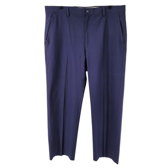 FootJoy Other - FootJoy Golf Pants‎ Mens 38x32 Navy Blue Performance Poly Spandex FJ Logo